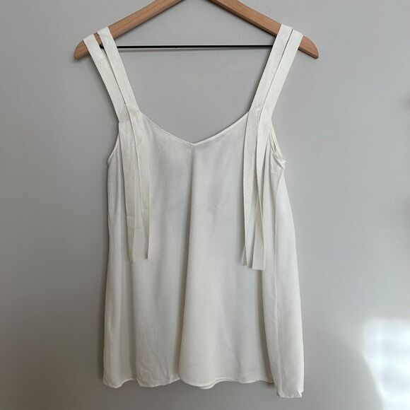 Helmut Lang Double Strap Top - Ivory - Picture 4 of 9